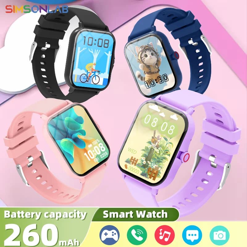 שעון חכם 1.83'' HD לילדים עם מצלמה
