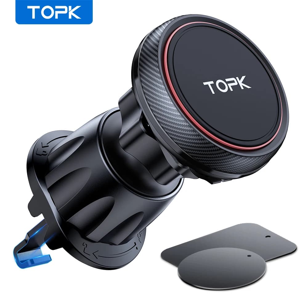 מעמד טלפון TOPK מגנטי לרכב