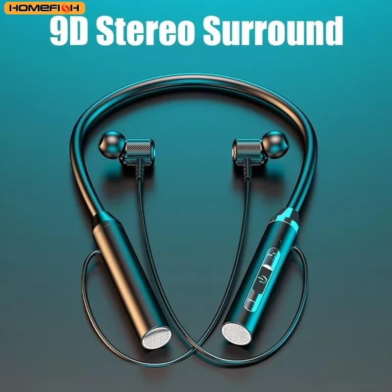 אוזניות Bluetooth אלחוטיות 9D מגנטיות ספורט TWS