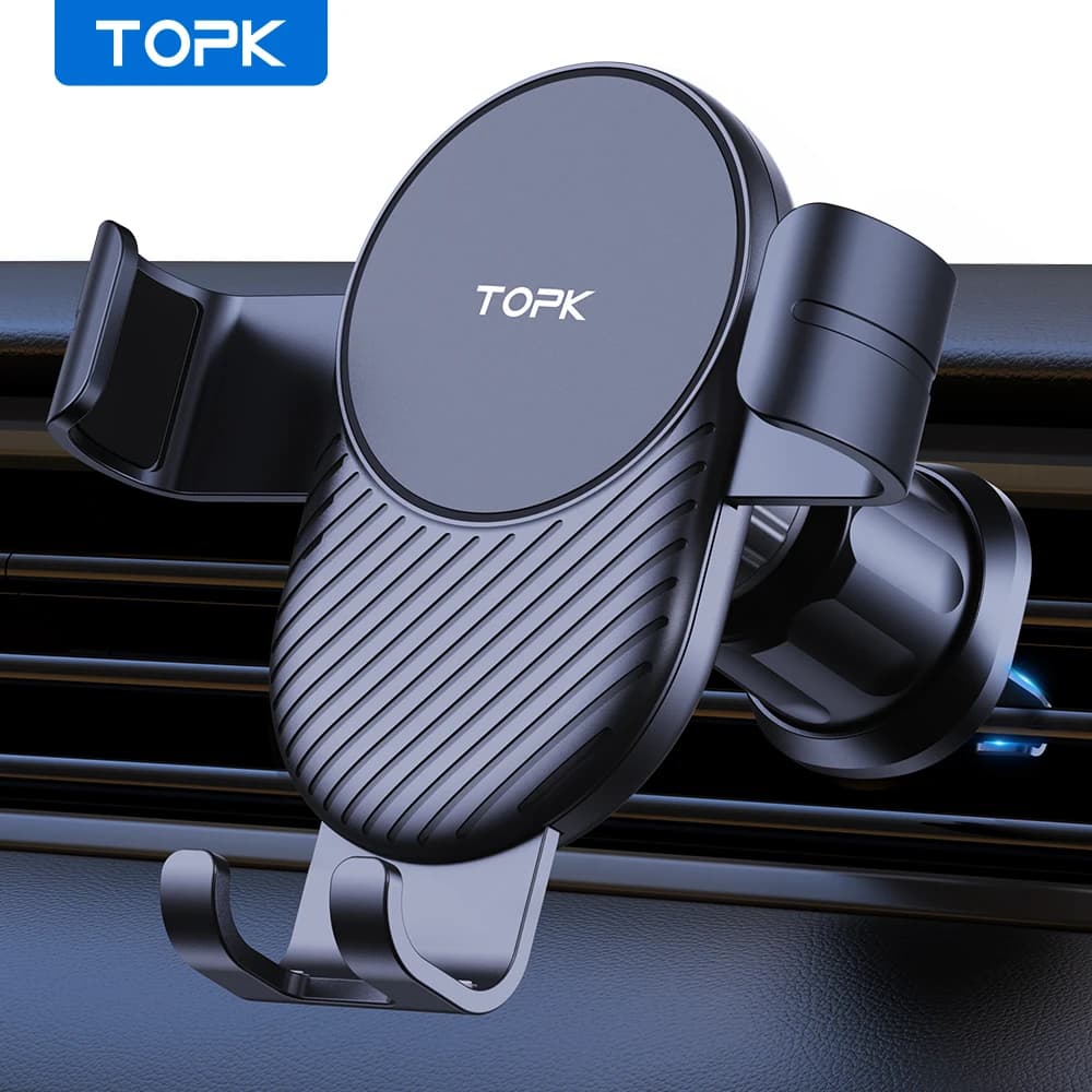 מעמד טלפון TOPK לרכב סוג אוורור