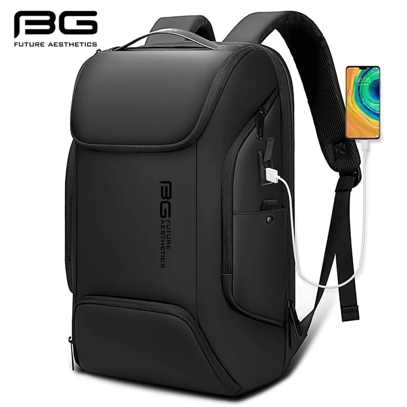 תיק גב BANGE עם טעינת USB עד 15.6 אינץ׳