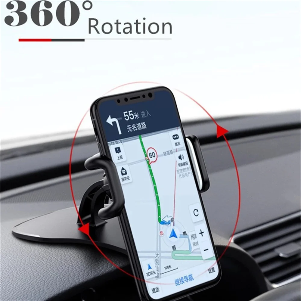 מעמד טלפון לרכב אוניברסלי מסתובב 360 מעלות