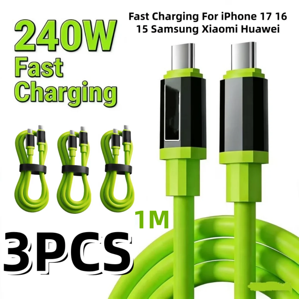 כבל USB-C ל־USB-C 240W לאייפון 15