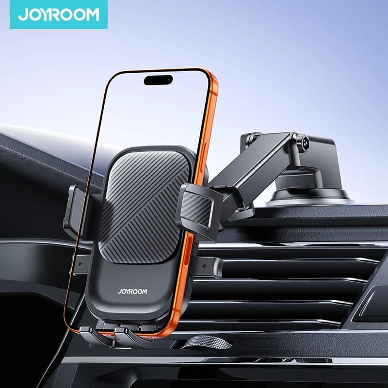 מעמד Joyroom אוניברסלי לטלפון ברכב עם בסיס יניקה