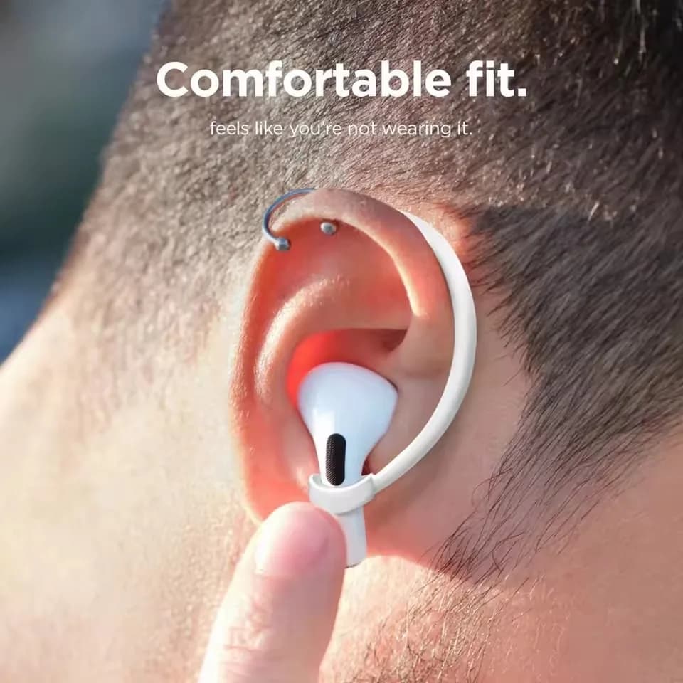 אביזר תמיכה סיליקון ל־Apple AirPods 1 2 3 4 Pro