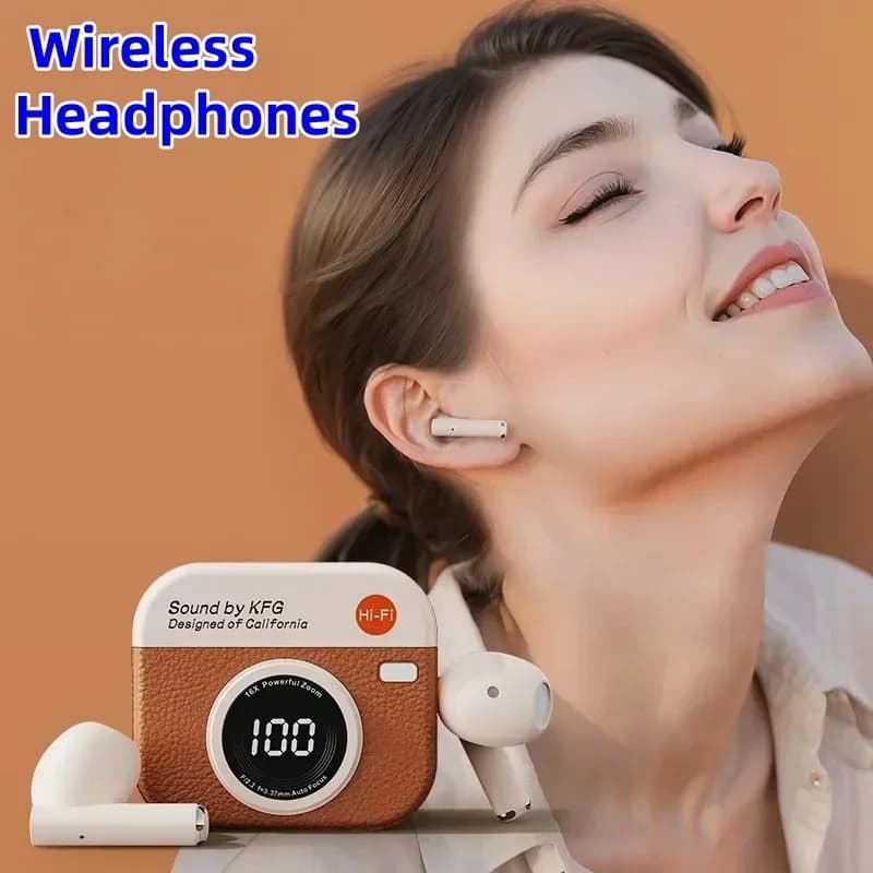 אוזניות Q86 TWS Bluetooth 5.3 עם תצוגת LED